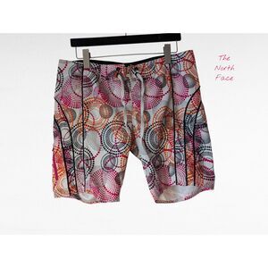 The North Face Shorts Womens 10 Print Hiking Athletic Drawstring